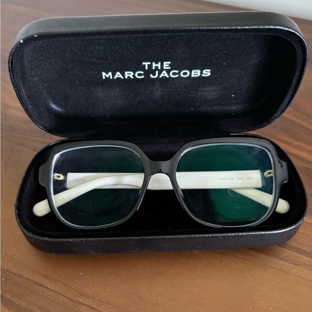 Marc Jacobs Black and White Glasses